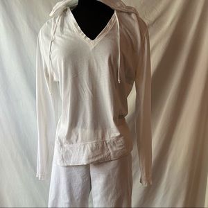 Fresh produce white cotton hoody